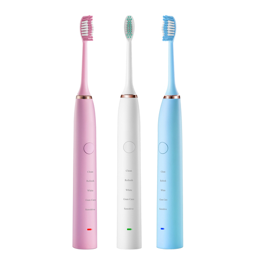 电动牙刷 防水高频感应声波震动美白智能充电全自动牙刷 厂家代发